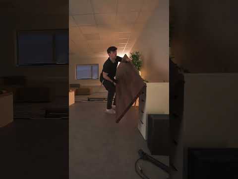BENT IKEA DESK???