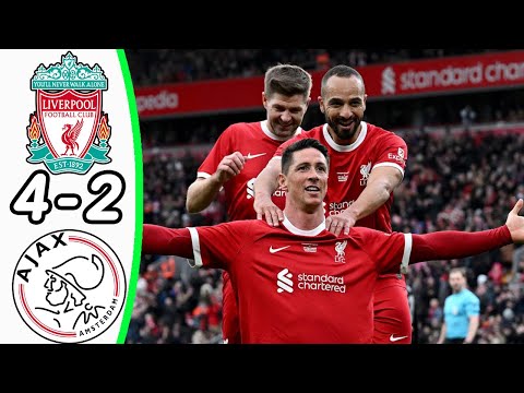 Liverpool - Ajax 4:2 - All Goals & Highlights - Legends Charity Match