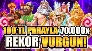 Slot Oyunları Sizden Gelenler 🍀🍀 100 TL PARAYLA 70.000x REKOR VURGUN #slotoyunları #casino #slots