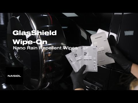 Video over GlasShield Wipe On | Nano Rain Repellent Wipes | Beter zicht op de weg