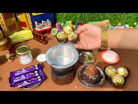 Miniature Chocolate Cake Recipe l Ferrero Rocher Chocolate Cake l Mini Cake Recipe l