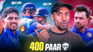Shubman & Ishan  BULLY Afghanistan😭 400 Runs 💀 India Win Series 🔥 | IND vs AFG