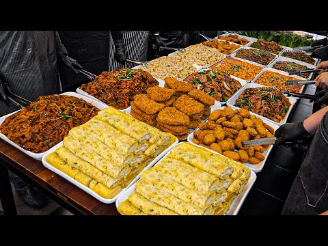 가성비 100점!! 불경기에 하루 수백명씩 몰리는 역대급 무한리필 뷔페 모음 Unbelievably Cheap Buffets / Korean street food