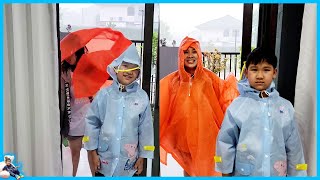 น้องบีมลูกแม่บี | ลุยฝนกลับบ้าน ทดลองขับรถไฟฟ้า Wuling