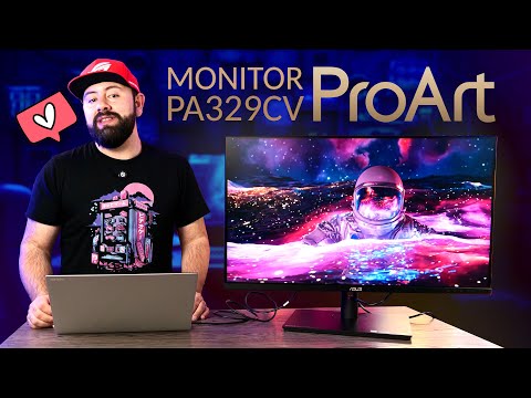 Es una BELLEZA, los colores como DEBEN SER, ProART PA329CV Monitor Profesional para DISEÑO y COLOR