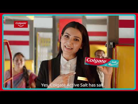Colgate Active Salt - Samantha Akkineni shares uppin gynanam (Tamil)