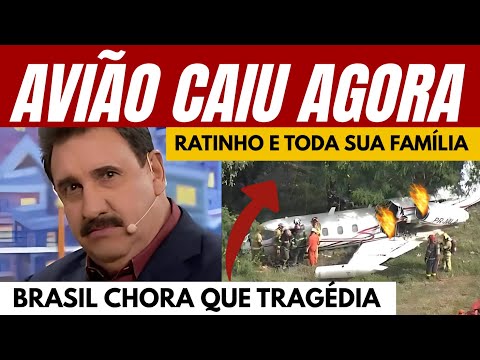 LUTO NO SBT ! APÓS AVIÃO CAIR  , APRESENTADOR RATINHO  ACABA CONFIRMAR TRISTE NOTÍCIA