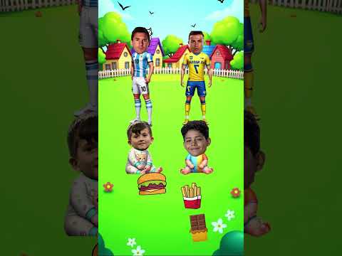 Kimin Oğlu Daha Güçlü Oldu?🤔🤩 Ronaldo💀, Messi🔥