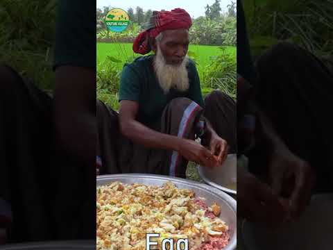 SPICE Mixing with Beef to Make Minced Meat Ball #villagegrandpacooking #meatball #beef #cooking