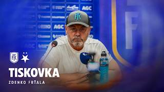 Tisková konference Zdenko Frťaly po utkání se Slavií (13.9.2026)