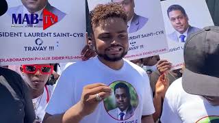 August 7, A GROUP OF 1000 GOUD MILITANTS TAKE TO THE STREETS TO CALL FOR LIFE, LAURENT SAINT CYR,...