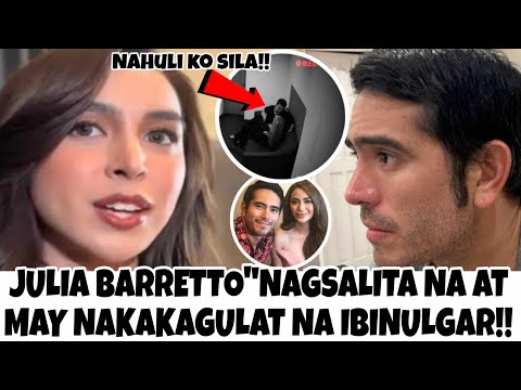 Julia Barreto!!NAGSALITA NA AT MAY NAKAKAGULAT NA REBELASYON!!OMG!!