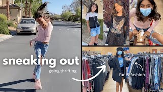 Sneaking Out To Goodwill With Us!