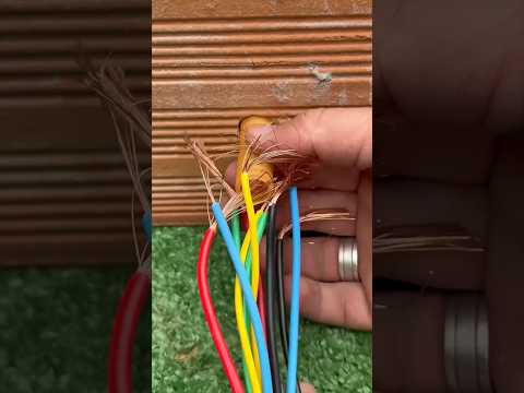 Aprenda a forma correta de passar fios em Conduíte #diy #dicas #ideias #eletrica #fio #ferramentas