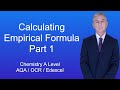 Empirical and Molecular Formulas