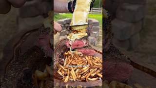 Steak & Melted Raclette Cheese with Pendleton Whisky Recipe (In Description)