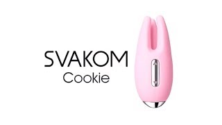 video Vibrační stimulátor klitorisu s rotačními výstupky Cookie