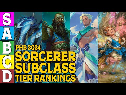 2024 Sorcerer Subclass Tier Ranking for D&D 5e