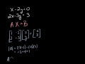 Solving Systems of Equations with Inverse Matrices