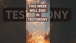 This Week Will End in Testimonies! Powerful Prayer 🙏#shorts