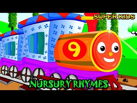 Engine Engine No 9 - Bumble Bee Rhymes | Super Kids Nursery Rhymes & Kids Songs | #rhymes #kidssong