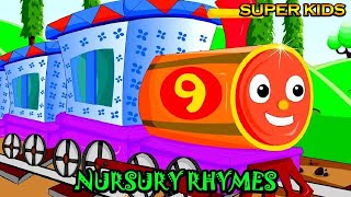 Engine Engine No 9 - Bumble Bee Rhymes | Super Kids Nursery Rhymes & Kids Songs | #rhymes #kidssong