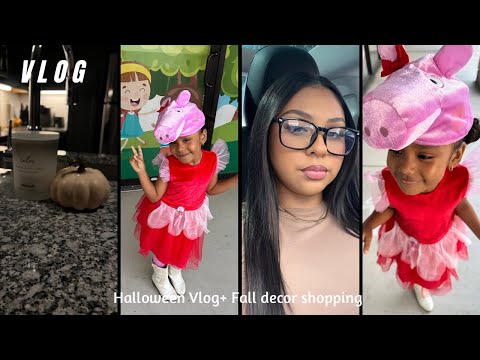 VLOG| Morning routine with Legacy + Legacy’s Halloween costume + fall decor shopping + more