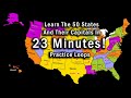 Memorizing the 50 States and Capitals Efficiently