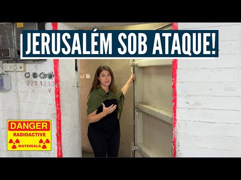 IRÃ ESTÁ BOMBARDEANDO JERUSALÉM! Israel com Aline