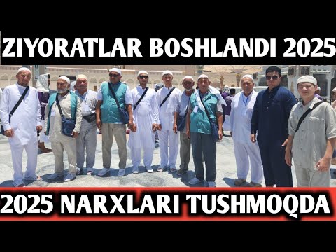UMRA ZIYORATI BOSHLANDI YANGI MAVSUMDA NARXLARI 2025