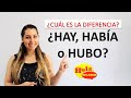 Distinguishing Hay, Había, and Hubo in Spanish