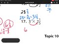 Multiplying Mixed Numbers and Fractions