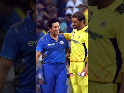 Sachin ne best captain for ms Dhoni #shorts #youtubeshorts #viral #cricket