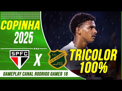 SÃO PAULO 2 X 1 XV DE JAU - GOLS E MELHORES MOMENTOS - COPINHA 2025 - ASSISTA AGORA!