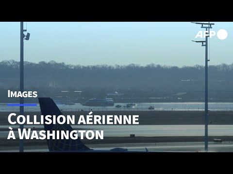 Collision aérienne à Washington: les opérations continuent au matin sur la rivière | AFP Images