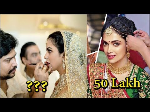 जानिए शादी मैं कितने करोड़ खर्च किये ईशा अम्बानी ने अपने मेकअप पर