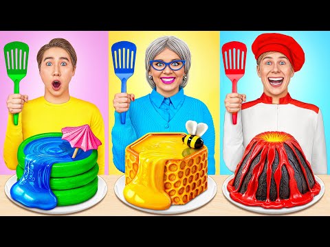 Reto De Cocina Yo vs Abuela | Recetas de Cocina Sabrosas de Multi DO Smile