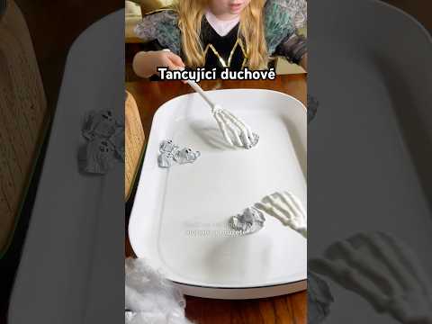 Jak vyrobit tancující duchy #albicz #diy #halloween #kidsactivities