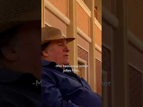"Elle a une petite robe bien ouverte" Gérard Depardieu #shorts #actor  #investigation #tv #cinema