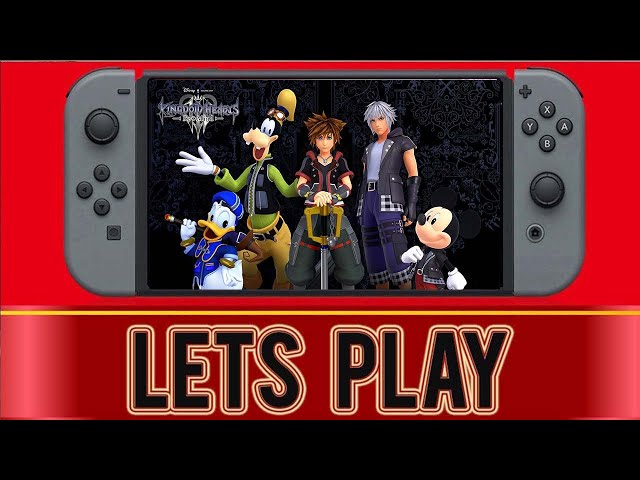 Kingdom Hearts 3 Cloud Version Nintendo Switch Gameplay