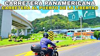 ASI LUCE CARRETERA PANAMERICANA Y CARRETERA AL PUERTO DE LA LIBERTAD. #elsalvador