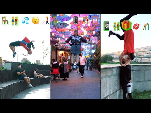 Kirya Kolesnikov Epic Parkour || Public Reactions