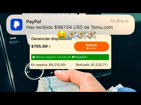 Gana Mucho Dinero 💸 con Temu 🤑 *La Manera Mas Fácil de Ganar +$1,000 Dólares* 💰 #Temu #temufinds