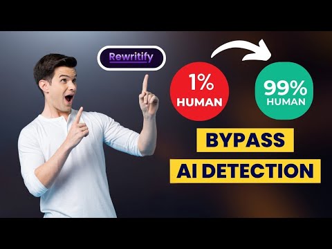 Humanize AI Text and Bypass AI Detection for FREE using Rewritify | Best AI Humanizer