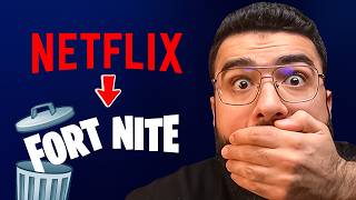 فورتنايت مو صاحين !! 💔 (( نيتفليكس جابت العيد في فورتنايت ))
