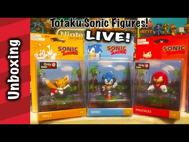 Sonic Totaku figures unboxing