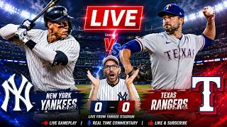 Yankees vs Rangers LIVE | Full Gameplay