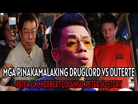 MGA PINAKAMALAKING DRUGLORD NG PILIPINAS VS DUTERTE