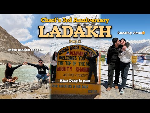 Hamari Marriage Anniversay😍(part-2)|| Chetan Monga || Riya Bhargav|| Ladakh
