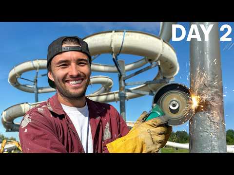 Im Building my $100,000 Backyard Waterslide!